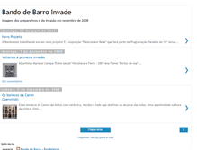 Tablet Screenshot of bandodebarroinvadeportoalegre.blogspot.com