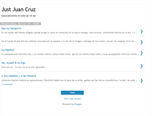 Tablet Screenshot of justjuancruz.blogspot.com