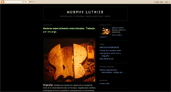 Desktop Screenshot of murphyluthier.blogspot.com