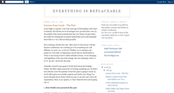 Desktop Screenshot of everythingisreplaceable.blogspot.com