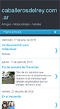 Mobile Screenshot of caballerosdelreycomar.blogspot.com