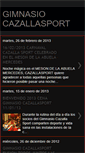 Mobile Screenshot of cazallasport.blogspot.com