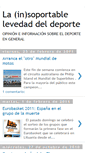 Mobile Screenshot of levedaddeportiva.blogspot.com