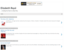Tablet Screenshot of elizabethroyalblog.blogspot.com