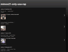 Tablet Screenshot of mimoo21-usa-rap.blogspot.com