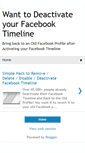 Mobile Screenshot of fbtimelinedeactivate.blogspot.com