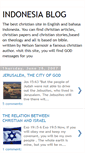 Mobile Screenshot of indochrist.blogspot.com