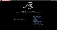 Desktop Screenshot of letsgofriars.blogspot.com