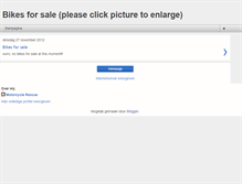 Tablet Screenshot of mcr-bikes-for-sale.blogspot.com