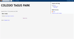 Desktop Screenshot of colegiotaguspark.blogspot.com