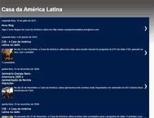 Tablet Screenshot of casadamericalatina.blogspot.com