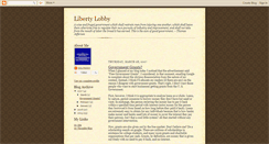 Desktop Screenshot of libertylobby.blogspot.com