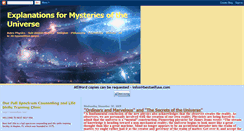 Desktop Screenshot of mysteries-explained.blogspot.com