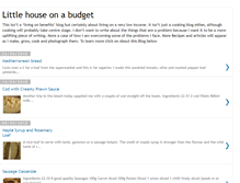 Tablet Screenshot of littlehouseonabudget.blogspot.com