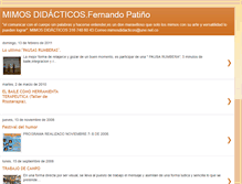 Tablet Screenshot of mimos-didacticos.blogspot.com