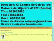 Tablet Screenshot of comunicacionginer.blogspot.com