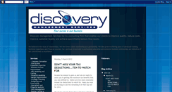 Desktop Screenshot of discoverymanagementservices.blogspot.com