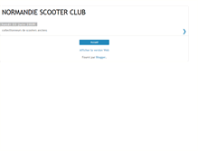 Tablet Screenshot of normandiescooterclub.blogspot.com