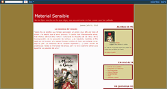 Desktop Screenshot of materialsensible.blogspot.com