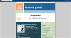 Desktop Screenshot of eduquimica1.blogspot.com