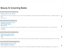 Tablet Screenshot of beauty-grooming-books.blogspot.com