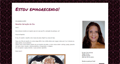 Desktop Screenshot of clara-emagrecendo.blogspot.com