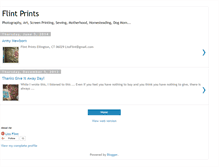Tablet Screenshot of flintprintsphotography.blogspot.com