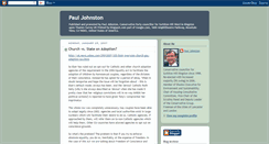 Desktop Screenshot of pauljohnston.blogspot.com