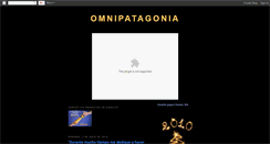 Desktop Screenshot of iniciosenomnipatagonia.blogspot.com