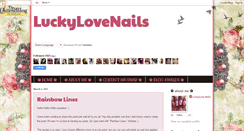 Desktop Screenshot of luckylovenails.blogspot.com