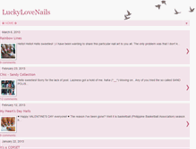 Tablet Screenshot of luckylovenails.blogspot.com