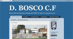 Desktop Screenshot of dboscocf.blogspot.com