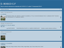 Tablet Screenshot of dboscocf.blogspot.com