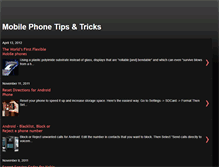 Tablet Screenshot of cellmobiletricks.blogspot.com