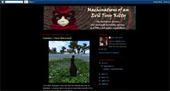 Desktop Screenshot of eviltinykitty.blogspot.com