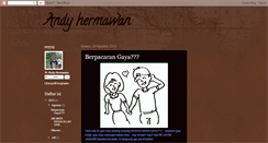 Desktop Screenshot of andyhermawan9.blogspot.com