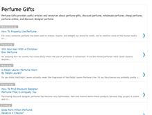 Tablet Screenshot of perfume-gifts.blogspot.com