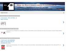Tablet Screenshot of movimientocontralaintolerancia-aragon.blogspot.com