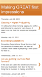 Mobile Screenshot of makinggreatfirstimpressions.blogspot.com