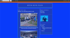 Desktop Screenshot of byuhdive.blogspot.com