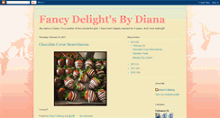 Desktop Screenshot of fancydelightsbydiana.blogspot.com