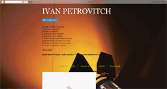 Desktop Screenshot of ivanpetrovitch.blogspot.com