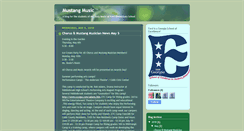 Desktop Screenshot of mustangmusic.blogspot.com