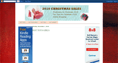 Desktop Screenshot of christmassales2010.blogspot.com