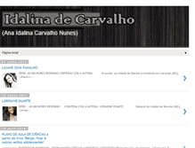 Tablet Screenshot of idalinadecarvalho.blogspot.com