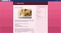 Desktop Screenshot of laurasdinnerclub.blogspot.com