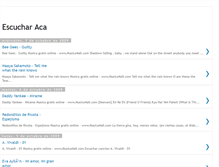 Tablet Screenshot of escucharaca.blogspot.com