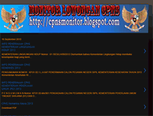 Tablet Screenshot of cpnsmonitor.blogspot.com