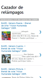 Mobile Screenshot of cazadorderelampagos.blogspot.com