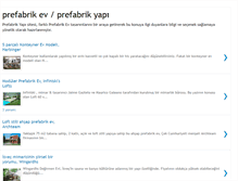 Tablet Screenshot of prefabrikyapi.blogspot.com